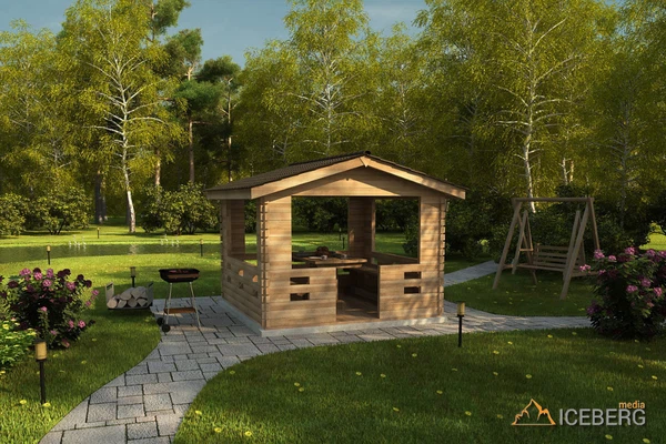 Визуализация беседки