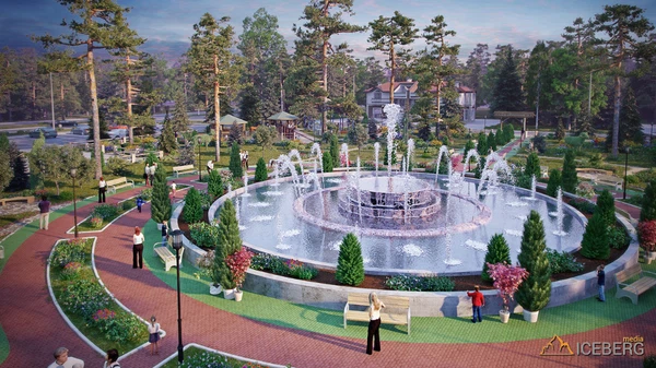 3D визуализация зоопарка