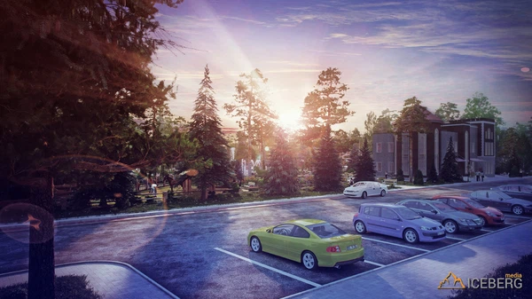 3D визуализация зоопарка