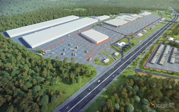 3D визуализация гипермаркета «Глобус»