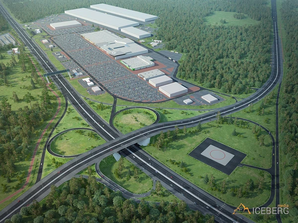 3D визуализация гипермаркета «Глобус»