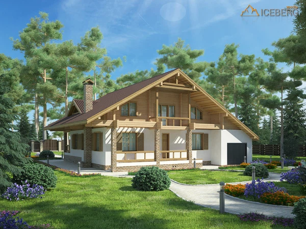 проектирование загородного дома и 3d визуализация проекта
