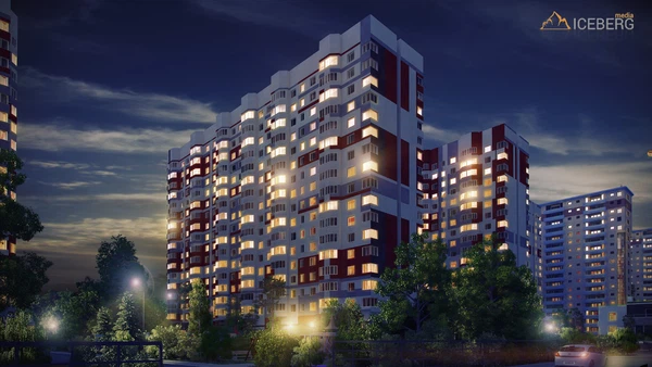 3D визуализация  жилого комплекса