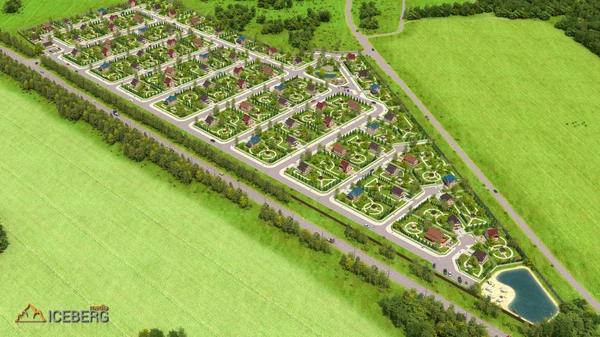 3d интерактивный тур по поселку для размещения на сайте