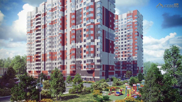 3D визуализация  жилого комплекса