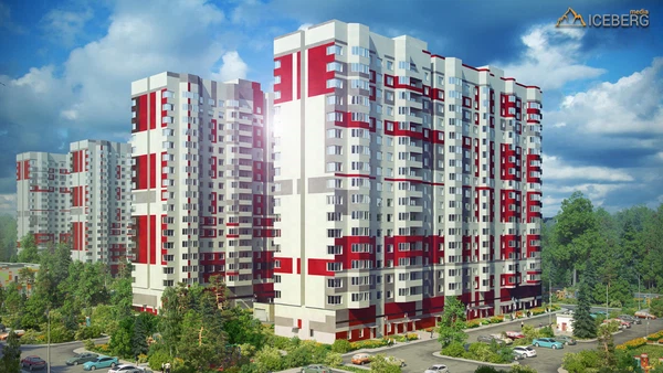 3D визуализация  жилого комплекса