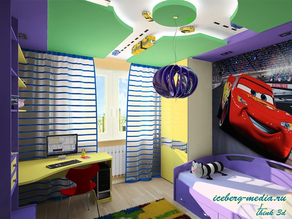 Дизайн и визуализация 4-х комнатной квартиры