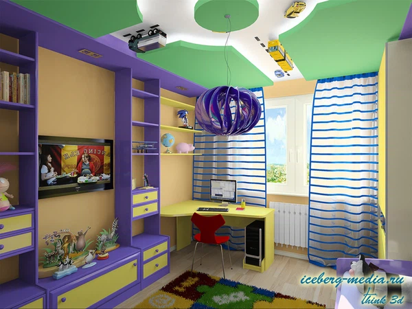 Дизайн  4-х комнатной квартиры  в современном стиле с 3д визуализацией интерьера