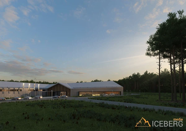 3d визуализация проекта свинофермы