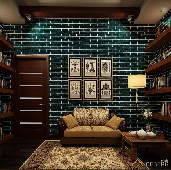 Дизайн проект интерьера коттеджа