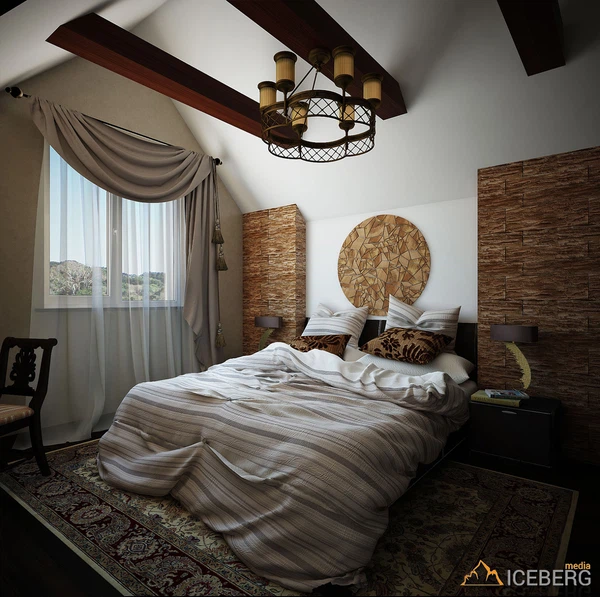 Дизайн проект интерьера коттеджа