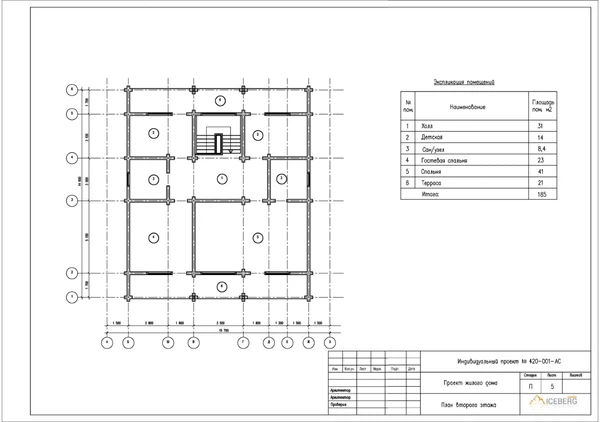 архитектурный проект дома в стиле шале