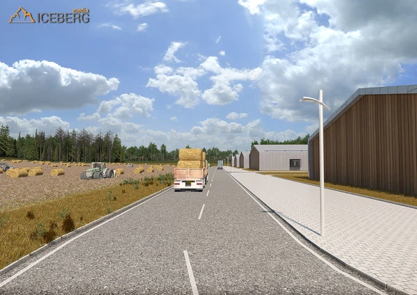 3D моделирование и создание визуализации проекта птицефермы