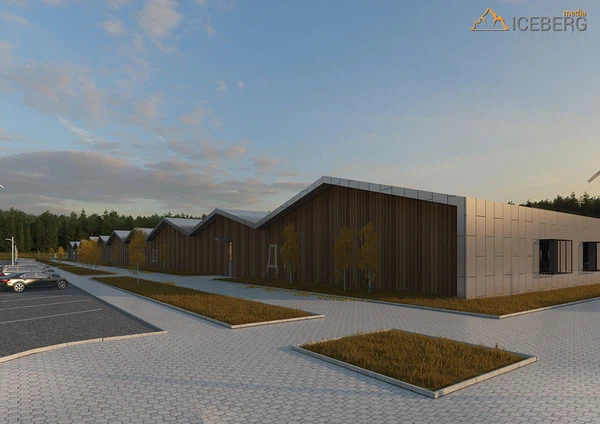 3D моделирование и создание визуализации проекта птицефермы