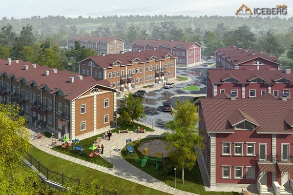 3d визуализация жилой застройки