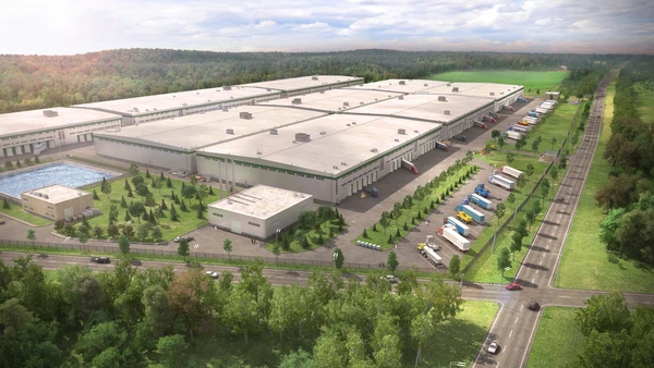 3d визуализация склада