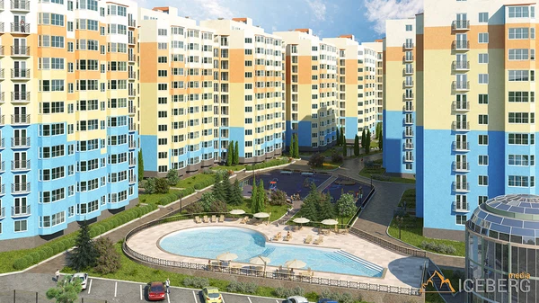 3d визуализация  ЖК и  создание презентационного видеоролика