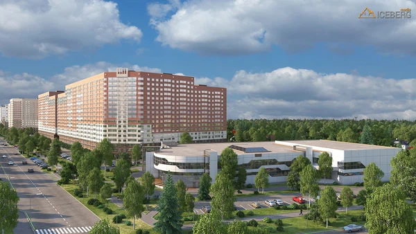 3d визуализация жилого комплекса