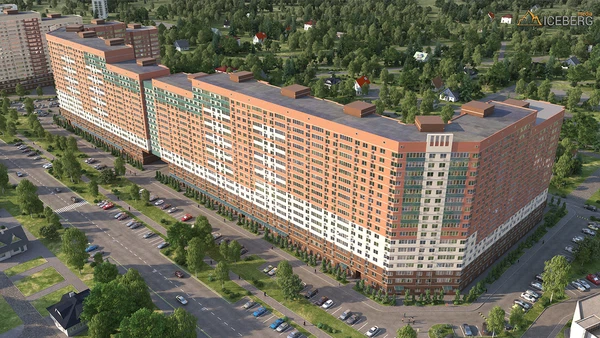 3d визуализация жилого комплекса